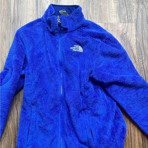 The North Face fuzzy jacket